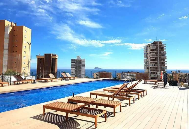 Sunset Drive 90210 Lejlighed Benidorm Eksteriør billede
